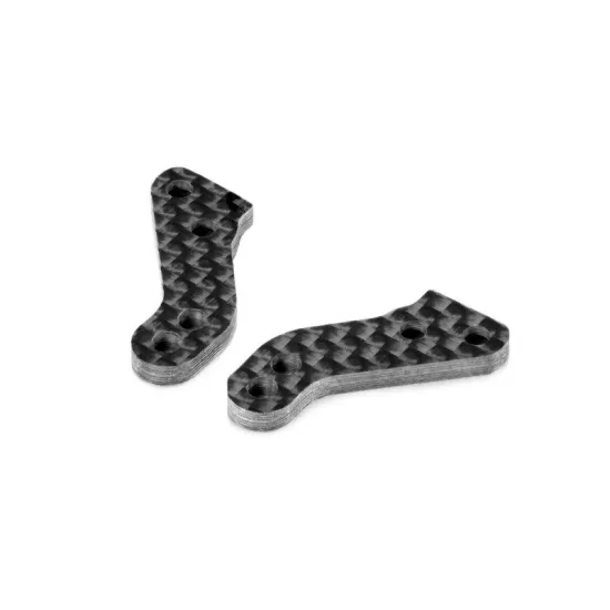 ALU STEERING BLOCKS WITH GRAPHITE EXTENSION PLATES - SET