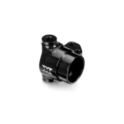 ALU STEERING BLOCK - BLACK - SWISS 7075 T6