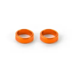 ALU SHIM FOR RADIAL PLAY ADJUSTMENT OF STEERING ARM - ORANGE (2)