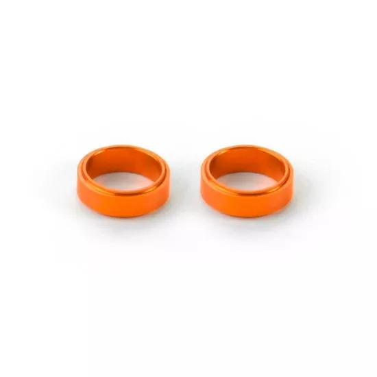 ALU SHIM FOR RADIAL PLAY ADJUSTMENT OF STEERING ARM - ORANGE (2)