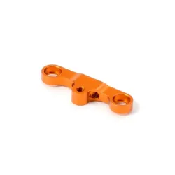 T4'14 ALU STEERING PLATE 8.5MM FOR DUAL SERVO SAVER - ORANGE, X302547-O