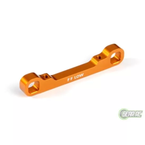 ALU FRONT LOWER 1-PIECE SUSPENSION HOLDER - FRONT - FF-LOW, X302712-O