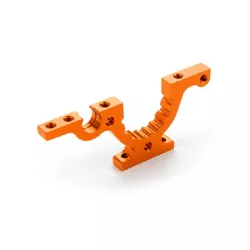 T4F ALU LOWER ADJUSTMENT BULKHEAD - FRONT RIGHT - ORANGE, X302764-O