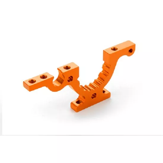 T4F ALU LOWER ADJUSTMENT BULKHEAD - FRONT LEFT - ORANGE, X302765-O