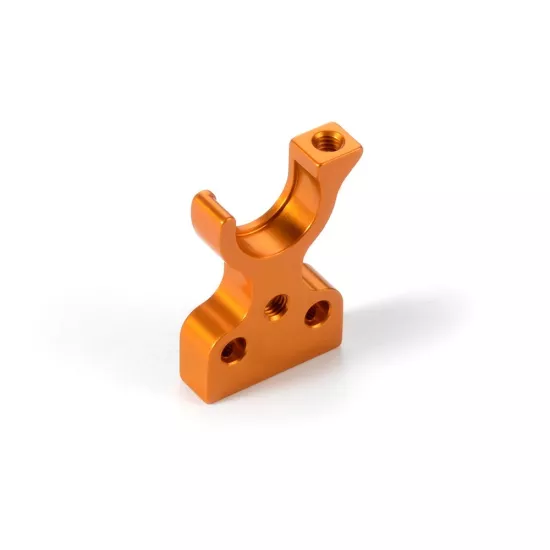 T4'18 ALU LAYSHAFT BULKHEAD RIGHT - ORANGE, X303001-O