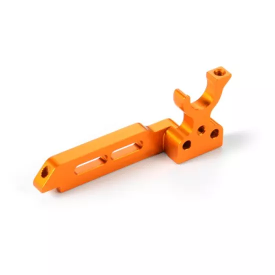 T4'18 ALU MOTOR MOUNT - ORANGE, X303002-O