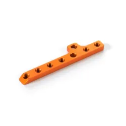 T4'18 ALU MOTOR MOUNT PLATE - ORANGE, X303003-O