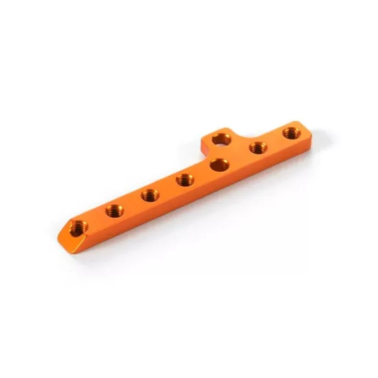 T4'18 ALU MOTOR MOUNT PLATE - ORANGE, X303003-O
