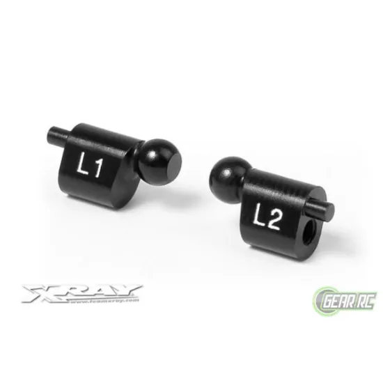 T2 Alu Quick Roll-Center Holder 4.9mm ? L1+L2 (2), X303033