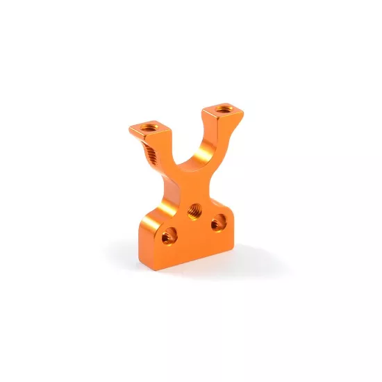 T4'17 ALU LAYSHAFT BULKHEAD CLOSED L/R - ORANGE, X303066-O