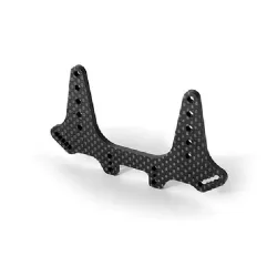 T4F SHOCK TOWER REAR 3.0MM GRAPHITE, X303081