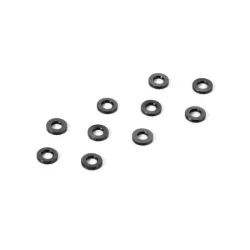 ALU SHIM 3x6x0.5MM - BLACK (10, X303121-K