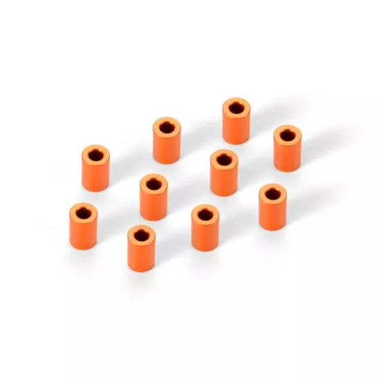 ALU SHIM 3x6x9.0MM - ORANGE (10), #X303130-O
