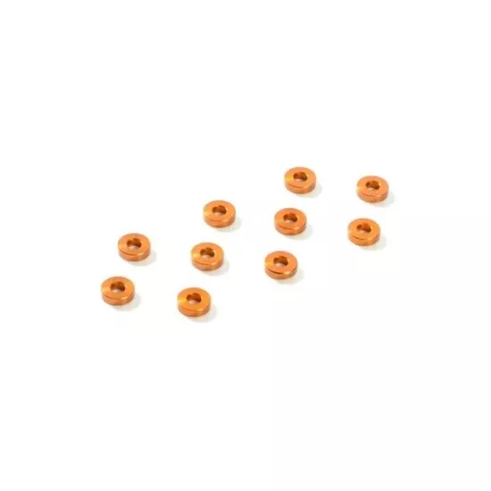 ALU SHIM 3x7x2.0MM - ORANGE (10), X303138-O