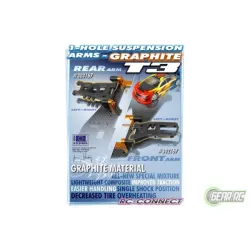 REAR SUSPENSION ARM - GRAPHITE - 1-HOLE, X303167
