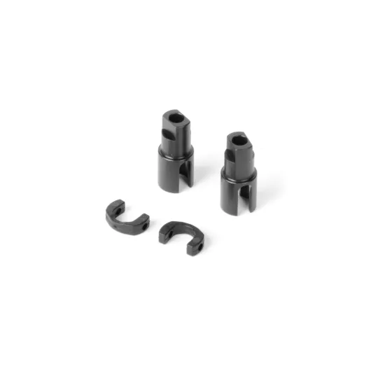 STEEL SOLID AXLE DRIVESHAFT ADAPTER - HUDY SPRING STEEL (2)
