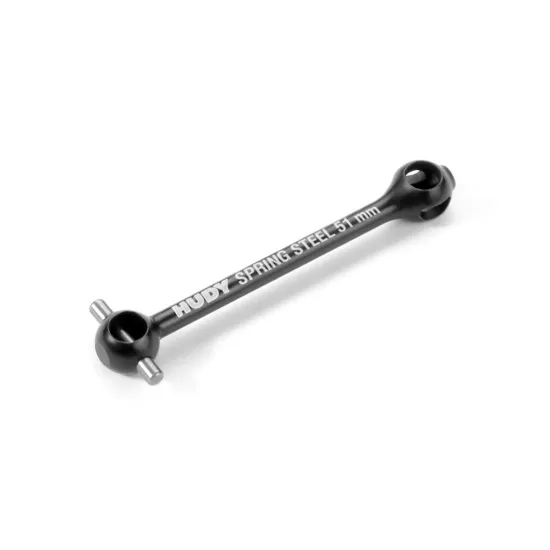 ECS (ES) DRIVE SHAFT 51MM FOR 2MM PIN - HUDY SPRING STEEL(1), X305221
