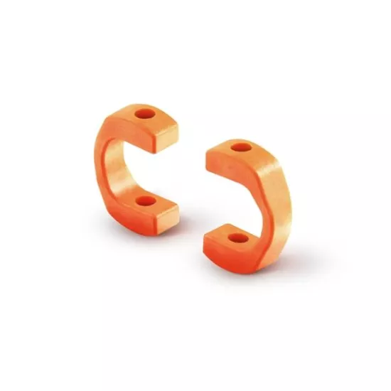 DRIVE SHAFT REPLACEMENT PLASTIC CAP 3.5 MM - ORANGE - STRONG, X305242