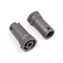 Wheel Axle 22 mm Offset +1mm Hard Coated (2), X305313