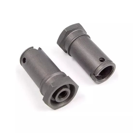 Wheel Axle 22 mm Offset +1mm Hard Coated (2), X305313