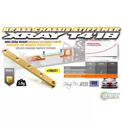 BRASS CHASSIS STIFFENER, X306531