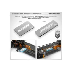 Xray Pure Tungsten Center Chassis Weight 30G
