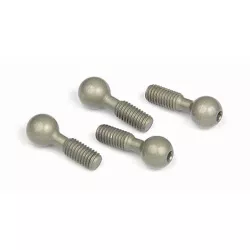 Alu Pivot Ball 8.4 mm Hard Coated (4), X307251