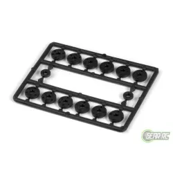 Composite Non-Adjustable Pistons For Alu Shocks Delrin V3, X308036