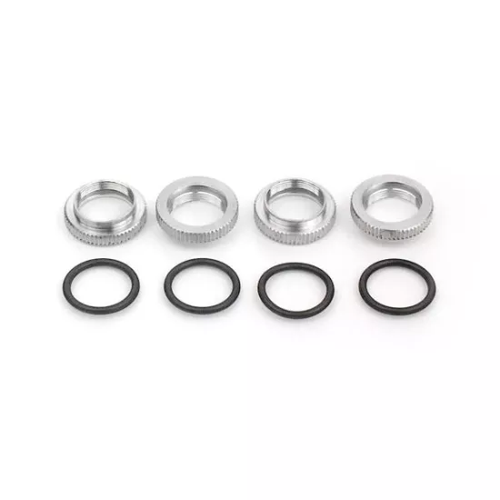Shock Adj. Nut Alu + O-Ring (4), X308040
