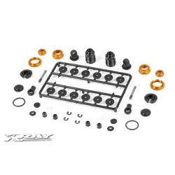 T4 ALU SHOCK ABSORBER-SET - ORANGE (2), X308307-O