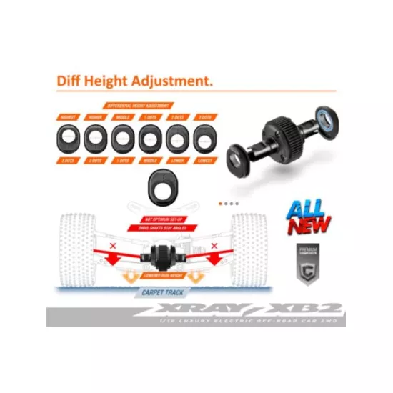 Xray Xb2 2020 - 2Wd 1/10 Electric Off Road Car - Carpet Edition