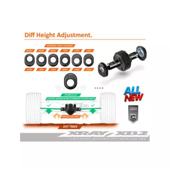 Xray Xb2 2020 - 2Wd 1/10 Electric Off Road Car - Carpet Edition