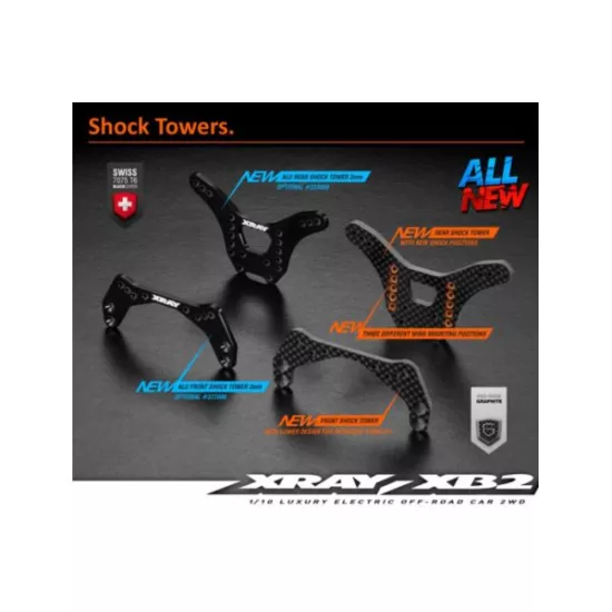 Xray Xb2 2020 - 2Wd 1/10 Electric Off Road Car - Carpet Edition