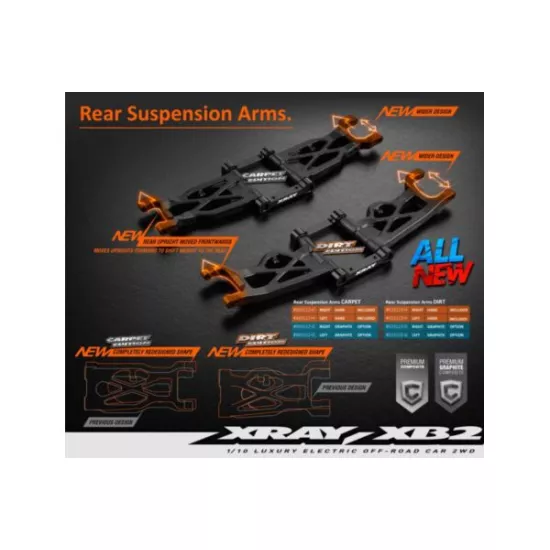 Xray Xb2 2020 - 2Wd 1/10 Electric Off Road Car - Carpet Edition