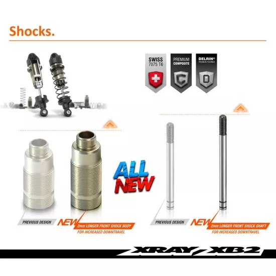 Xray Xb2C'21 - 2Wd 1/10 Electric Off-Road Car - Carpet Edition