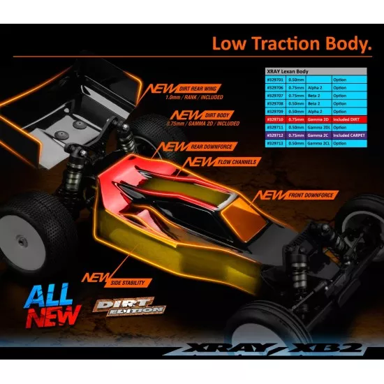 Xray Xb2C'21 - 2Wd 1/10 Electric Off-Road Car - Carpet Edition