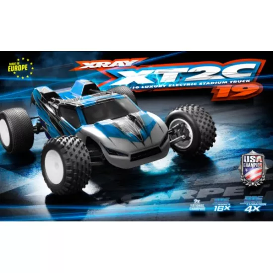 Xray Xt2C 2019 - 2Wd 1/10 Electric Stadium Truck - Carpet Edition