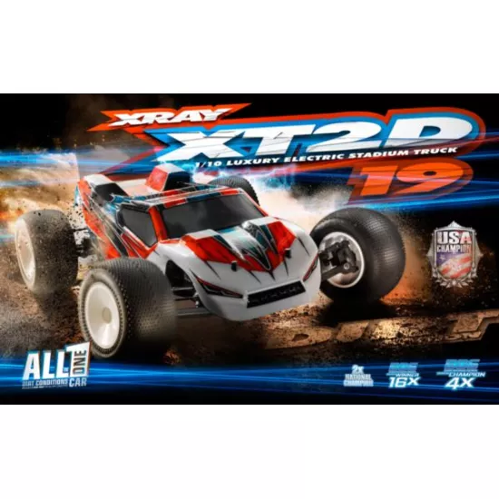 Xray Xt2C 2019 - 2Wd 1/10 Electric Stadium Truck - Dirt Edition