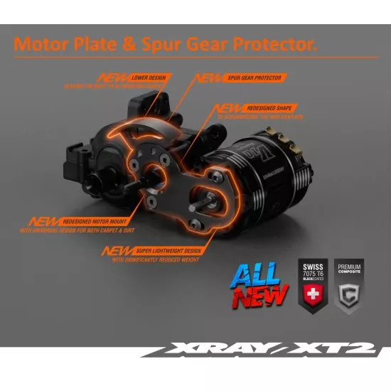 Xray Xt2C 2021 2Wd 1/10 Electric Stadium Truck Carpet Edition