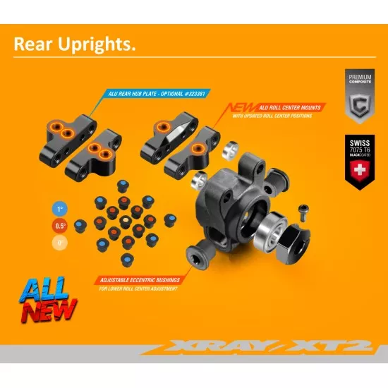 Xray Xt2C 2021 2Wd 1/10 Electric Stadium Truck Carpet Edition