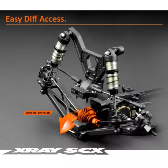 Xray SCX 2WD 1/10 electric short course truck