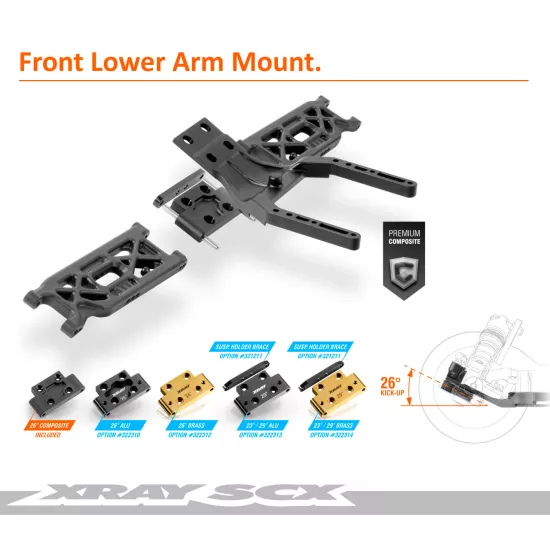 Xray SCX 2WD 1/10 electric short course truck