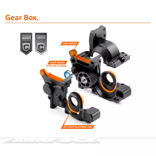 Xray SCX 2WD 1/10 electric short course truck