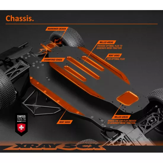 Xray SCX 2WD 1/10 electric short course truck
