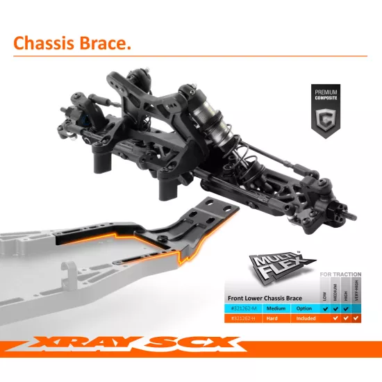 Xray SCX 2WD 1/10 electric short course truck