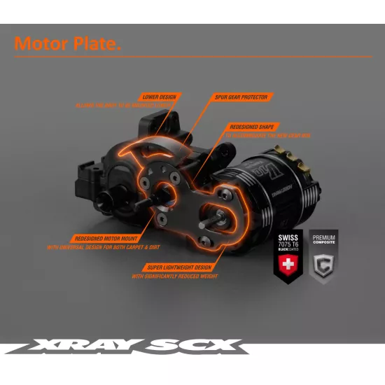 Xray SCX 2WD 1/10 electric short course truck
