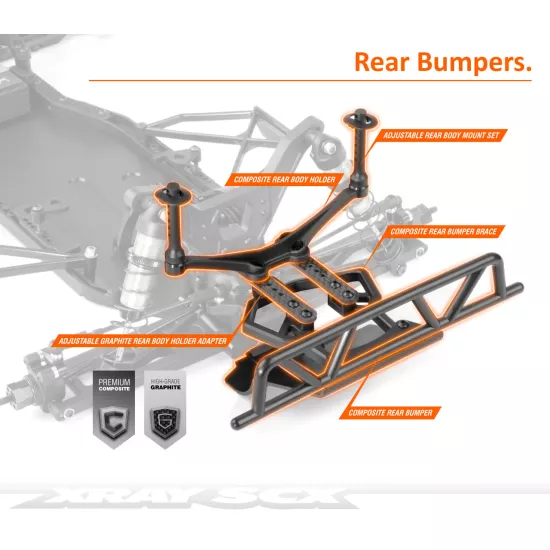 Xray SCX 2WD 1/10 electric short course truck