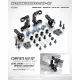 Alu Steering Blocks & C-Hubs - Set