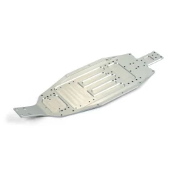 XB2 ALU CHASSIS - 2.5MM - SHORT - REAR WIDE - SWISS 7075 T6