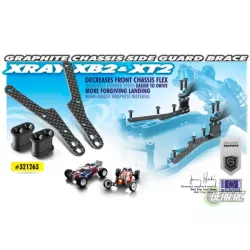 GRAPHITE CHASSIS SIDE GUARD BRACE, X321263